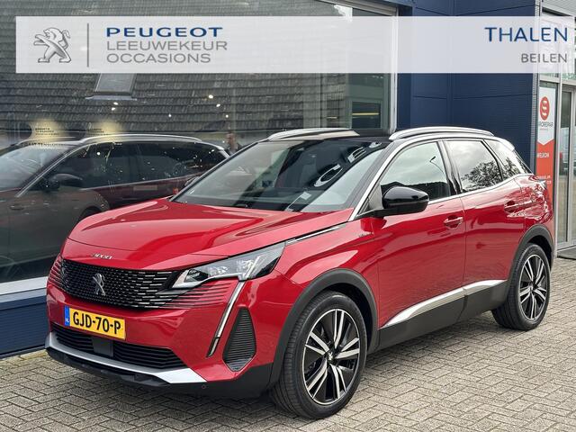 Peugeot 3008 1.6 HYbrid 225 GT | Navigatie | Plug in Hybride | Trekhaak 1250 KG Afneembaar | Elektrische Achterklep | Full LED Verlichting | Automaat | Dodehoek bewaking | Stoelverwarming | Adaptieve Cruise Control |19 inch Lichtmetaal | Camera | Stoelverwarming |