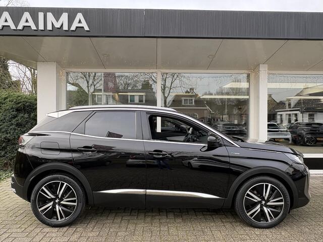 Peugeot 3008 1.6 HYbrid 225 GT Pack Business | Focal Audio | Schuif-/kanteldak | Elektr. achterklep | Full LED | Adaptieve Cruise | 360gr. camera | Navigatie | Stoelverwarming