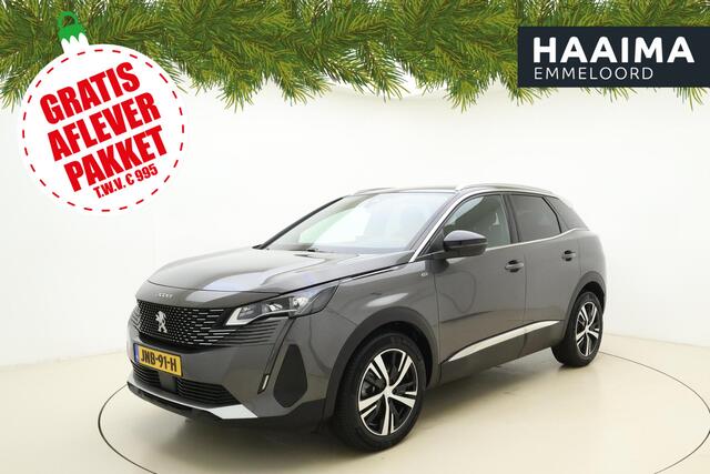 Peugeot 3008 1.2T 130pk GT | Achteruitrijcamera | Parkeersensoren V+A | Cruise & Climate control | Navi | Apple Carplay / Android Auto