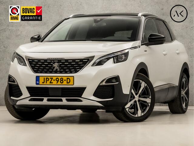 Peugeot 3008 1.2 PureTech GT Line Première Sport Automaat (PANORAMADAK, DIAMOND STITCHING, LEDER, STOELVERWARMING, SPORTSTOELEN, CLIMATE, CRUISE, CAMERA, APPLE CARPLAY, NIEUWE APK, NIEUWSTAAT)