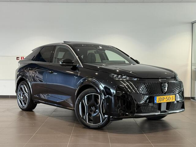 Peugeot 3008 e-3008 Launch Edition EV Dual Motor 73kWh 325pk | SCHUIF/KANTELDAK | NAVI | 360° CAMERA | FOCAL® HI-FI | ELEKTR. A. KLEP | STUUR + STOELVERW. | AGR-STOEL |