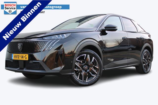 Peugeot 3008 1.2 Hybrid 145 GT Exclusive | Incl. 12 maanden garantie | Trekhaak | 360° camera | Apple CarPlay | Stoel en stuurverwarming | Focal audio | Zwarte hemel | Draadloos telefoon laden | Elektrische achterklep |
