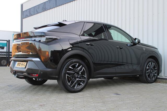 Peugeot 3008 1.2 Hybrid 145 GT Exclusive | Incl. 12 maanden garantie | Trekhaak | 360° camera | Apple CarPlay | Stoel en stuurverwarming | Focal audio | Zwarte hemel | Draadloos telefoon laden | Elektrische achterklep |