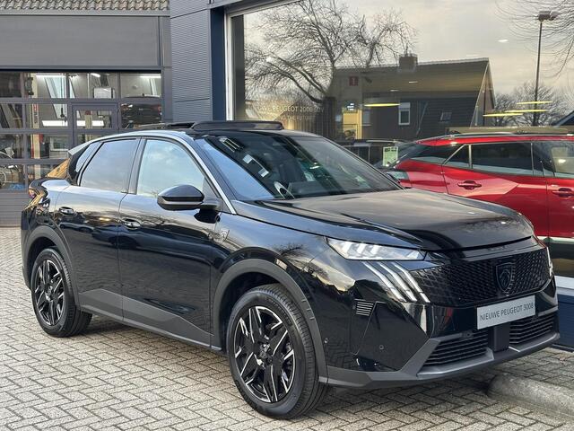 Peugeot 3008 1.2 Hybrid 145 PK GT Exclusive | Meest Complete van NL | Bouwjaar 10-2025 | Ruim ¤ 11.000 Voordeel | Panorama/Schuif-Kanteldak | Afn. Trekhaak 1200 KG | FOCAL Audio | Luxe Alcantara & Leder Interieur met Massage | 360 Vision Camera | Navigatie | Adaptieve