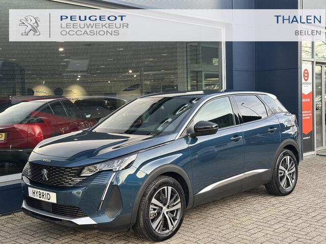 Peugeot 3008 1.6 HYbrid 180 PK Allure Pack Business | Plug In Hybride | Slechts 22.250 KM | Navigatie | LED Verlichting | Camera | Parkeersensoren V+A | Digitaal Dashboard | Keyless Entry | Dode Hoek Detectie |Lichtmetalen Velgen 18 Inch | Climate Control | Adaptieve