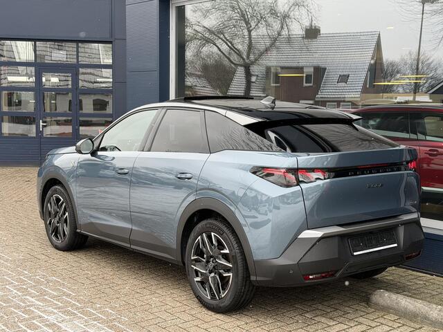 Peugeot 3008 1.2 Hybrid 145 GT Exclusive | Meest Complete van NL | Bouwjaar 10-2025 | Ruim ¤ 11.000 Voordeel | Panorama/Schuif-Kanteldak | Afn. Trekhaak 1200 KG | FOCAL Audio | Luxe Alcantara & Leder Interieur met Massage | 360 Vision Camera | Navigatie | Adaptieve Cr
