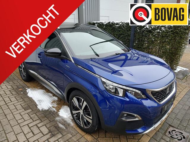 Peugeot 3008 1.2 PureTech GT Line Panorama/ Schuifdak Led Navigatie Memory Stoelverwarming Dodehoek-Assist 360-Camera