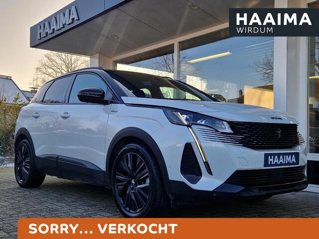 Peugeot 3008 1.6 HYbrid 225 GT | Navigatie | Achteruitrijcamera | Dodehoek sensoren | Parkeersensoren V+A | Verwarmbare voorstoelen