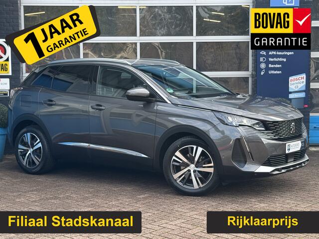 Peugeot 3008 1.2 PureTech Blue Lease Allure GRATIS Afleverpakket! | Afneembare Trekhaak | Voorstoelen Verwarmd | Dodehoek Assistentie |