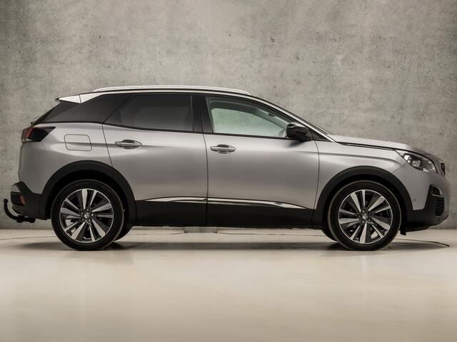 Peugeot 3008 1.2 PureTech Allure Sport 131Pk Automaat (APPLE CARPLAY, GROOT NAVI, MEMORY SEATS, LEDER, STOELVERWARMING, ADAPTIVE CRUISE, GETINT GLAS, KEYLESS, 360 CAMERA, TREKHAAK, NIEUWSTAAT)