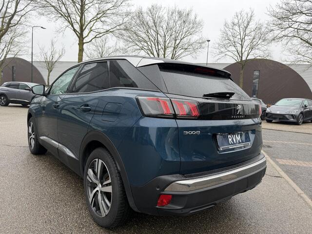 Peugeot 3008 1.6 HYbrid 300 Allure Pack Business PHEV| 300PK!| ADAPTIVE CRUISE CONTROL| STANDKACHEL| STOELVERWARMING| CAMERA VOOR + ACHTER| DODE HOEK SENSOR| ELEKTRISCHE ACHTERKLEP| RIJKLAAR. INCL 12 MND BOVAG GARANTIE