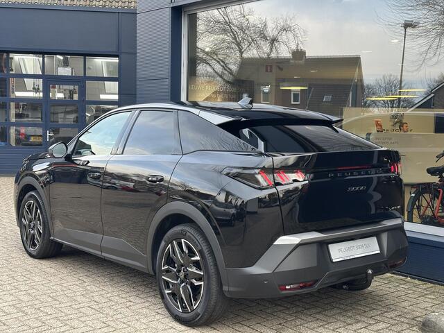 Peugeot 3008 1.2 Hybrid 145 PK Automaat Allure | Demonstratiemodel met slechts 3.800 KM | Trekhaak Afneembaar 1200 KG | 21" Panorama Navigatie Scherm | AGR Stoel met Stoelverwarming | LED Verlichting | Cruise Control | Camera | Parkeersensoren | Hoge Zitpositie | Keyl