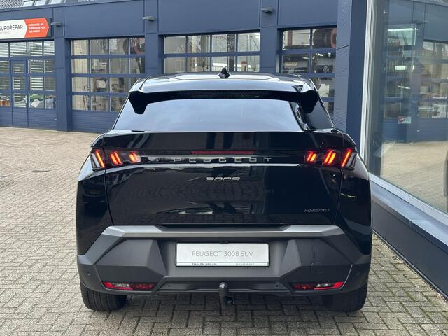 Peugeot 3008 1.2 Hybrid 145 PK Automaat Allure | Demonstratiemodel met slechts 3.800 KM | Trekhaak Afneembaar 1200 KG | 21" Panorama Navigatie Scherm | AGR Stoel met Stoelverwarming | LED Verlichting | Cruise Control | Camera | Parkeersensoren | Hoge Zitpositie | Keyl