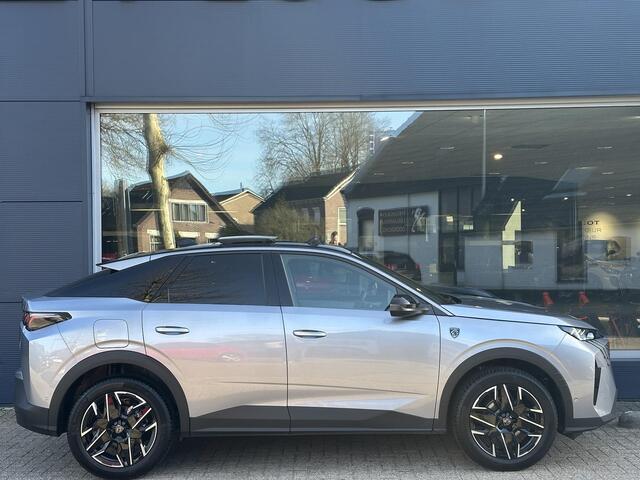 Peugeot 3008 1.2 Hybrid 145 PK GT | Meest Complete Uitvoering | Panorama Schuif-/Kanteldak | FOCAL Audio | Elektrische Kofferklep | Keyless Entry | 360 Graden Camera | Dode Hoek Detectie | Navigatie | Full LED Verlichting | Stoel- Stuur- & Voorruitverwarming | All Sea