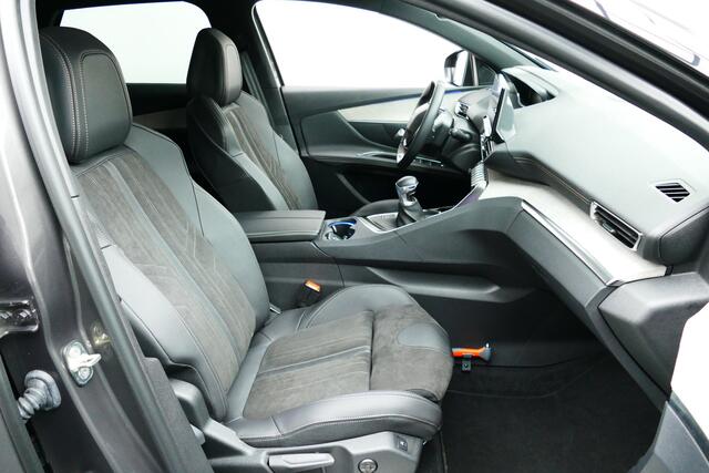 Peugeot 3008 1.2 130pk GT Half Leer, StoelVerw, Camera, Adap Cruise, 19"LMV, Elek Klep,
