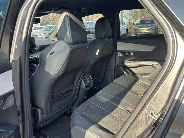 Peugeot 3008 1.6 HYbrid 225 GT PHEV| BLACK OPTIC| ELEK. STOEL + MEMORY| MASSAGESTOELEN| FOCAL AUDIO| STOELVERWARMING| CAMERA VOOR+ ACHTER| ADAPTIVE CRUISE CONTROL| DODE HOEK SENSOR| ELEK. ACHTERKLEP