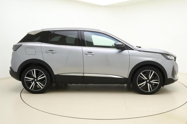 Peugeot 3008 1.6 HYbrid4 300 GT Pack Business Full-option! | Nappa Leder l Massage/Verwarmd + Memory | Houtinleg l FOCAL Hi-Fi Audio l Apple Carplay & Android Auto l DAB l Adaptive Cruise l 360 Camera l 19'' LMV