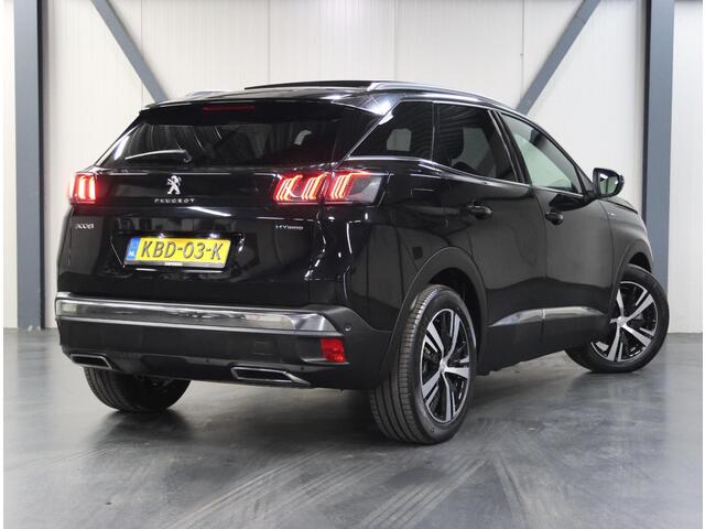 Peugeot 3008 1.6 HYbrid 225PK GT | 1ste eigenaar | AUTOMAAT | Navigatie | Schuifkanteldak | Dodehoekdetectie | Camera | 18''LMV | Adaptief Cruise Control | AppleCarPlay/AndroidAuto | Climate Control | Virt.Cockpit | Keyless | Isofix | Privacy Glass | Parkeersensoren |