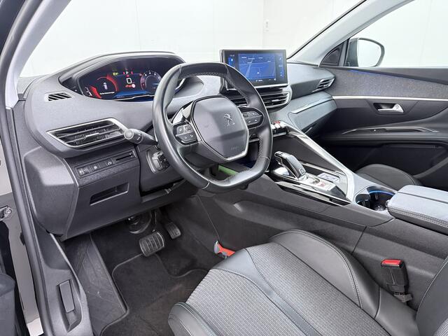 Peugeot 3008 1.2T 131PK AUT. Trekhaak 360°Camera 1/2 Leer 18" Navi Ecc Apple Carplay Android Connected-Apps Cruise Control Pdc Blue Premium Keyless Elek.Achterklep Privacy Glas BordHerkenning Lane Assist Led Lmv 18" Regen-Lichtsensor Bluetooth 1.400KG Trekgewicht Deal