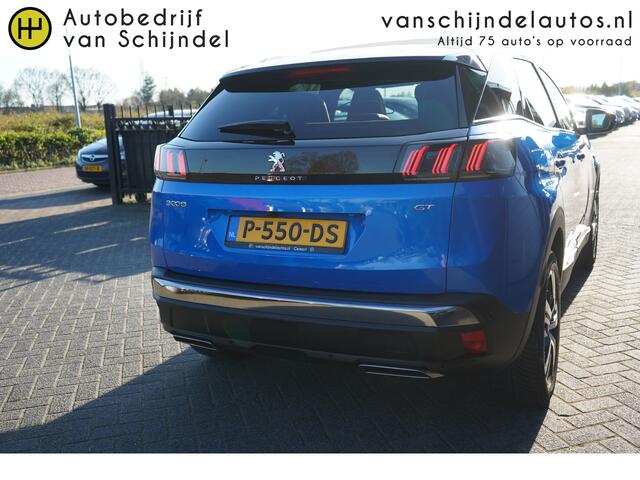Peugeot 3008 1.2 PURETECH GT ORIGINEEL NEDERLANDS MET NIEUWE DISTRIBUTIERIEM!!! PANORAMADAK ADAPTIEVE CRUISE CAMERA LEDER ANDROID/APPLECARPLAY NAVI 18INCH ELECTR.KLEP PDC V+A FULL LED ENZ...