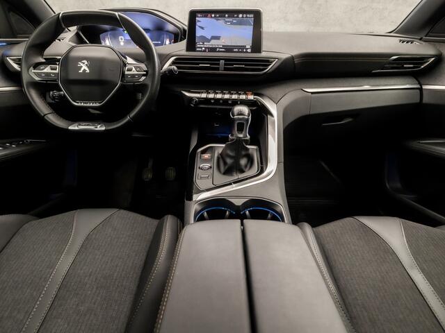 Peugeot 3008 1.2 PureTech GT-Line Sport (PANORAMADAK, APPLE CARPLAY, GROOT NAVI, 360 CAMERA, LEDER, KEYLESS, SPORTSTOELEN, ZWART HEMEL, NIEUWE APK, NIEUWSTAAT)