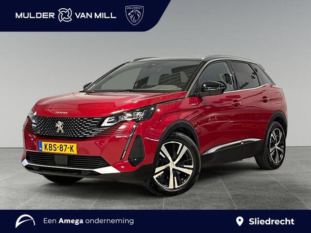 Peugeot 3008 GT 1.6 PHEV HYbrid 225pk e-EAT8 | SCHUIF/KANTELDAK | ADAPTIVE CRUISE | NAVI | CAMERA | KEYLESS ENTRY | DODEHOEKBEW. | TWO-TONE! |