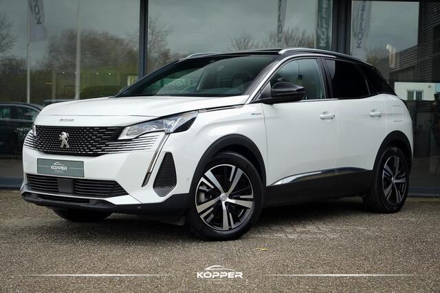 Peugeot 3008 1.6 HYbrid4 300 GT / Pano / Elek Klep / Carplay / Black Pack