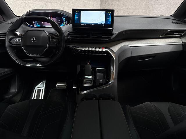 Peugeot 3008 1.6 HYbrid 225 GT 225Pk Automaat (PANORAMADAK, APPLE CARPLAY, GROOT NAVI, LEDER/ALCANTARA, STOELVERWARMING, 360 CAMERA, ADAPTIVE CRUISE, GETINT GLAS, NIEUWSTAAT)