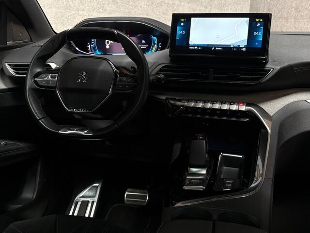 Peugeot 3008 1.6 HYbrid 225 GT 225Pk Automaat (PANORAMADAK, APPLE CARPLAY, GROOT NAVI, LEDER/ALCANTARA, STOELVERWARMING, 360 CAMERA, ADAPTIVE CRUISE, GETINT GLAS, NIEUWSTAAT)