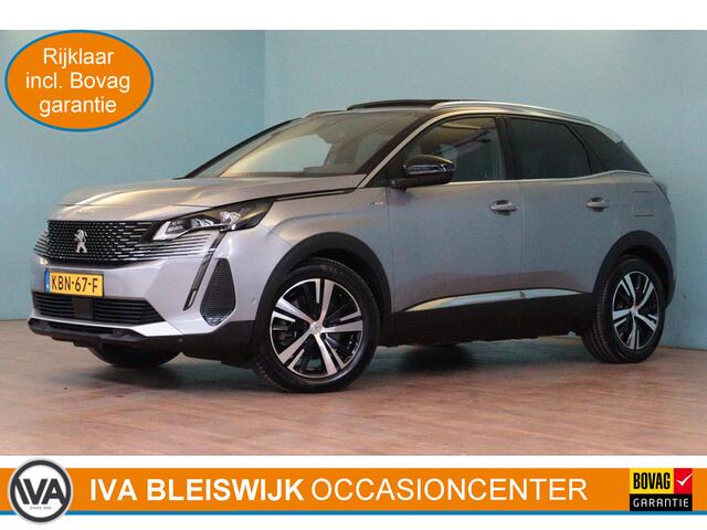 Peugeot 3008 1.6 HYbrid 225 GT | NAVI / APPCONNECT | CAMERA + PDC | ADAP CRUISE | SCHUIF / KANTELDAK | LANE-ASSIST / WARNING |