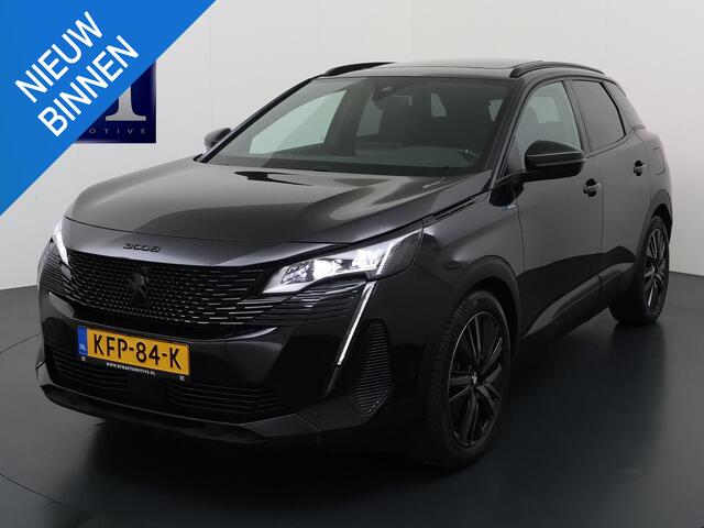 Peugeot 3008 1.6 HYbrid 225 GT Pack Business PANO | BLACK PACK | FOCAL AUDIO | CAMERA | CRUISE CONTROLE | ELEK. ACHTERKLEP | STOELVERWARMING | RIJKLAAR + 12 MND BOVAG GARANTIE |