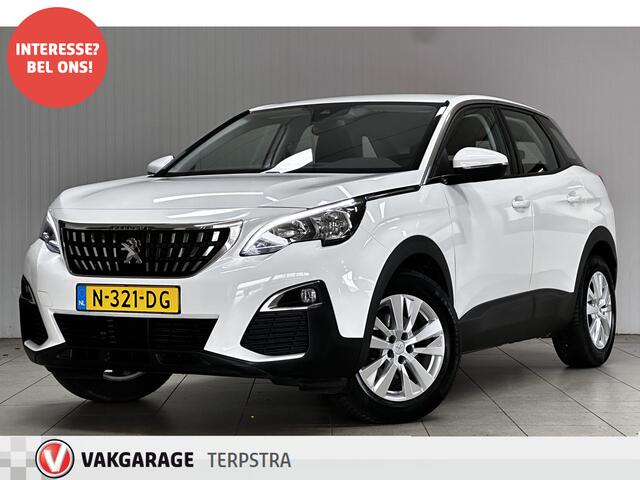 Peugeot 3008 1.2 PureTech Access /D-Riem Verv. 81.000KM! /Trekhaak! /Apple + Android /DAB+! /Navi /Climat /Cruise /Elek. pakket /Stoelverw. /Regensensor /Multi. LEDER Stuur /Isofix /Armsteun /17"LMV /LED Dagrijverl. /PDC.