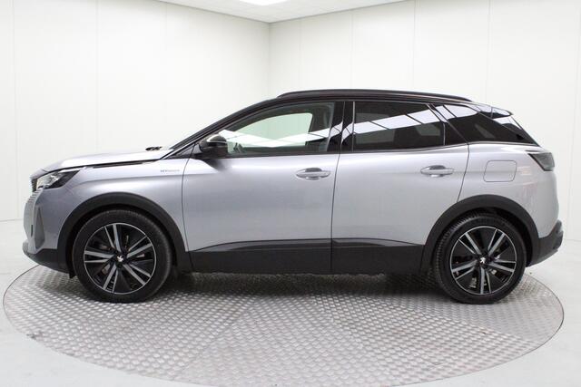 Peugeot 3008 1.6 HYbrid4 300 GT | climate | navi | electr. panoramadak | elektr. achterklep | pdc v/a+camera | carplay | dode hoek | stoelverw. | cruise | bluetooth | adaptieve druise