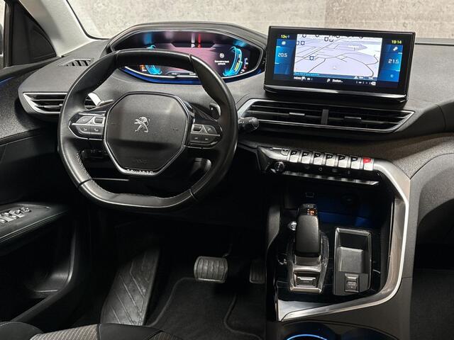 Peugeot 3008 1.6 HYbrid 225 Allure 225Pk Automaat (APPLE CARPLAY, GROOT NAVI, 360 CAMERA, LEDER, KEYLESS, SPORTSTOELEN, ELEK ACHTERKLEP, GETINT GLAS, NIEUWE APK, NIEUWSTAAT)