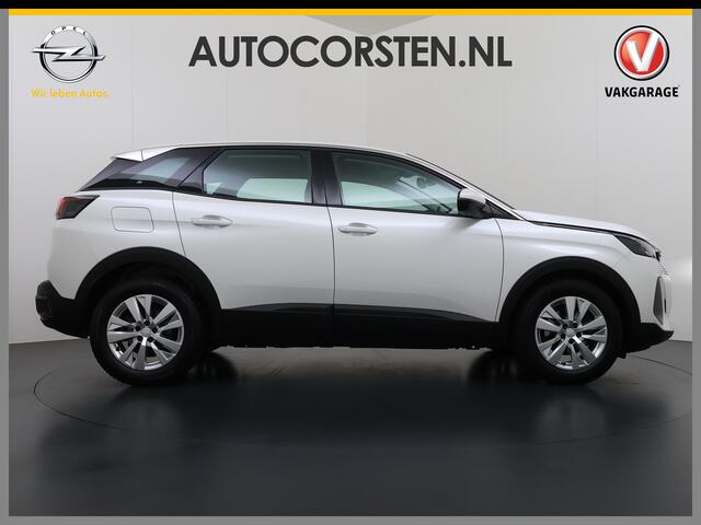 Peugeot 3008 1.2T 131PK Leder 3D-Navi 360°Camera Apple Carplay Android Auto Ecc Cruise Control Pdc Blue Active Lmv Led Isofix DAB Bluetooth Regen-Lichtsensor Dealeronderhouden Origineel Nederlandse Auto