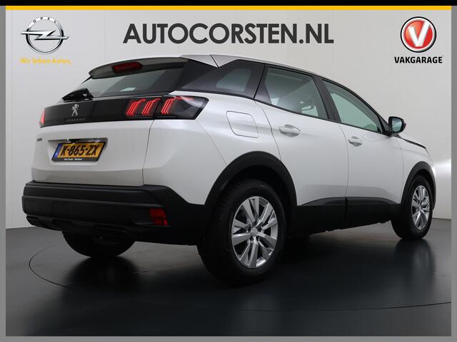 Peugeot 3008 1.2T 131PK Leder 3D-Navi 360°Camera Apple Carplay Android Auto Ecc Cruise Control Pdc Blue Active Lmv Led Isofix DAB Bluetooth Regen-Lichtsensor Dealeronderhouden Origineel Nederlandse Auto