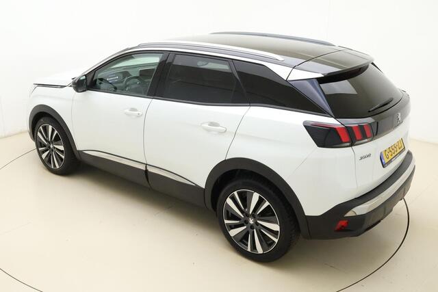 Peugeot 3008 1.2 PureTech Blue Lease Premium | Cruise control | Achteruitrijcamera | Parkeersensoren | Elektrische achterklep | Keyless entry | Halflederen bekleding | Apple/Android Carplay | Airco | Lane-keeping systeem | Hill hold