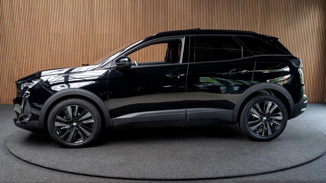 Peugeot 3008 1.2 Hybrid 145 GT Black Pack Pano Massage Leer 360° Focal Memory seats Navi PDC Elektr. achterlep Climate C. Cruise C. LM velgen