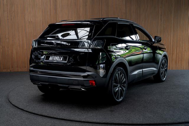 Peugeot 3008 1.2 Hybrid 145 GT Black Pack Pano Massage Leer 360° Focal Memory seats Navi PDC Elektr. achterlep Climate C. Cruise C. LM velgen