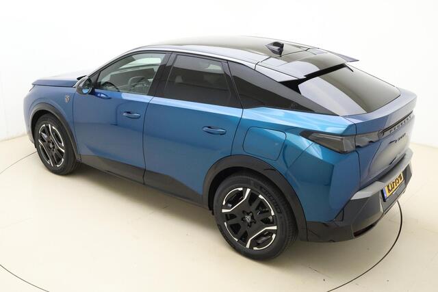 Peugeot 3008 e-3008 GT Avantage 210 73 kWh | Stoelverwarming voor/achter | 360 graden camera | Lederen/Alcantara bekleding | Apple/Android Carplay | Vehicle to load | Dodehoekdetectie | Autonomous emergency braking | Climate control | Memory seats | Stuurbediening | N