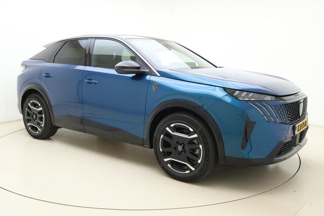 Peugeot 3008 e-3008 GT Avantage 210 73 kWh | Stoelverwarming voor/achter | 360 graden camera | Lederen/Alcantara bekleding | Apple/Android Carplay | Vehicle to load | Dodehoekdetectie | Autonomous emergency braking | Climate control | Memory seats | Stuurbediening | N