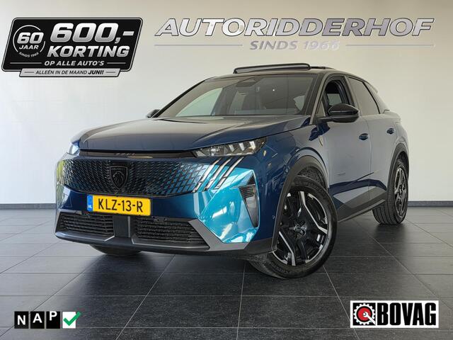 Peugeot 3008 GT | Plugin Hybr. 195 PK | Schuif/kanteldak | Memory | 360° Camera |