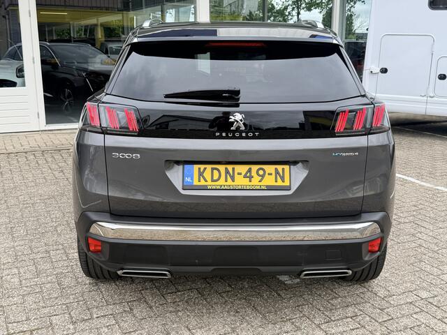 Peugeot 3008 1.6 HYbrid4 300 GT | SOH 99% | LED | Pano | Adapt.Cruise | Apple/Android | Keyless | DAB