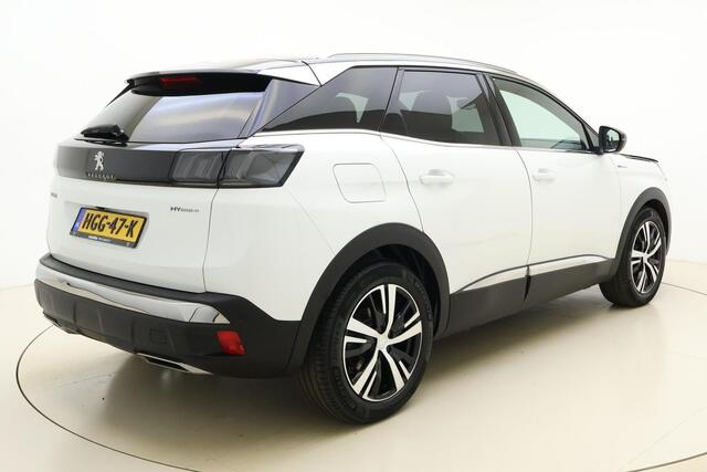 Peugeot 3008 1.6 HYbrid4 Blue Lease GT 300 PK | Adaptive Cruise Control | Apple Carplay & Android Auto | Climate Control | Alcantara bekleding | 360° Camera | Full LED | Navigatie | Afneembare trekhaak | Draadloze telefoonlader