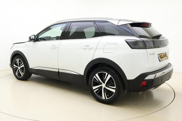 Peugeot 3008 1.6 HYbrid4 Blue Lease GT 300 PK | Adaptive Cruise Control | Apple Carplay & Android Auto | Climate Control | Alcantara bekleding | 360° Camera | Full LED | Navigatie | Afneembare trekhaak | Draadloze telefoonlader