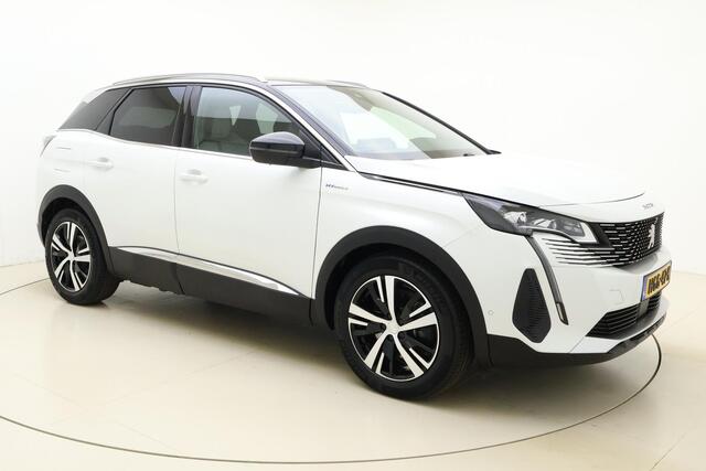 Peugeot 3008 1.6 HYbrid4 Blue Lease GT 300 PK | Adaptive Cruise Control | Apple Carplay & Android Auto | Climate Control | Alcantara bekleding | 360° Camera | Full LED | Navigatie | Afneembare trekhaak | Draadloze telefoonlader