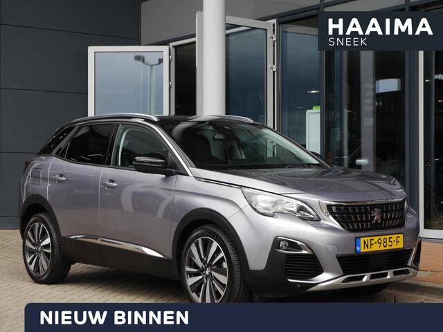 Peugeot 3008 1.2 PureTech Première | Elektrisch bedienbare achterklep | 19 inch velgen | Keyless entry en start | Dealer onderhouden | Navigatie | Zwart Dak | Climate control