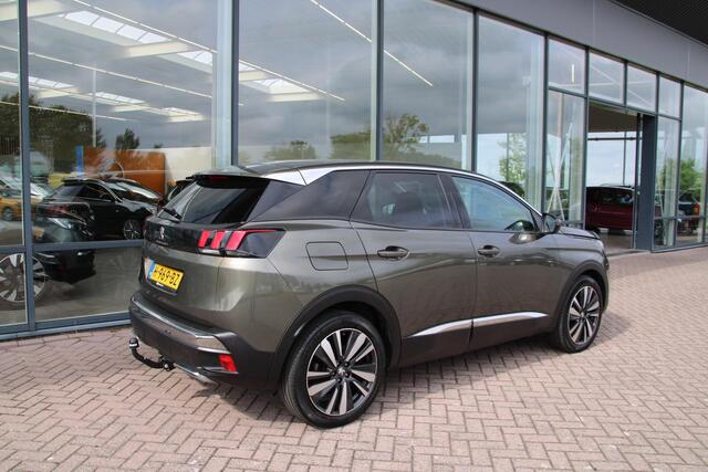 Peugeot 3008 1.2 PureTech 130pk Blue Lease Premium Avantage Aut Airco Navi Camera Carplay Trekhaak Zeer mooi
