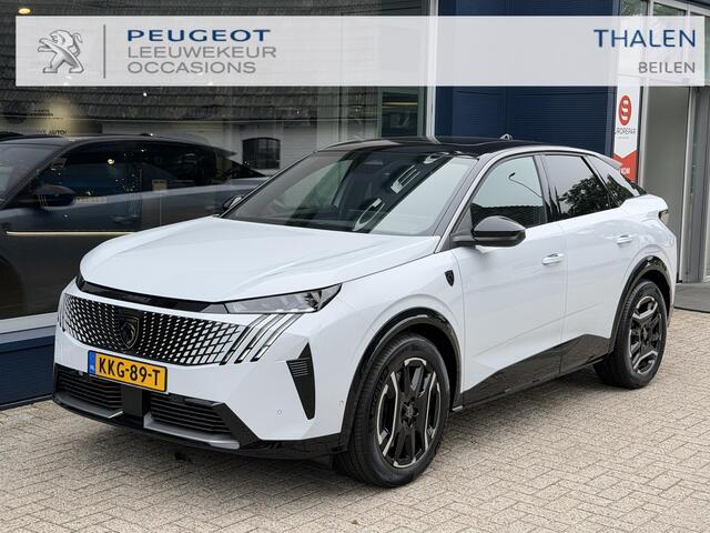 Peugeot 3008 e-3008 GT Avantage 210 73 kWh | Nieuwe Auto | Tot 8 jaar Garantie | 525 KM WLTP | Alcantara Bekleding | Stoel & Stuurverwarming + Massage | LED Matrix Verlichting | Navigatie | 20" Lichtmetalen Velgen | 360 Graden Camera | Dode Hoek Detectie | Adaptieve C