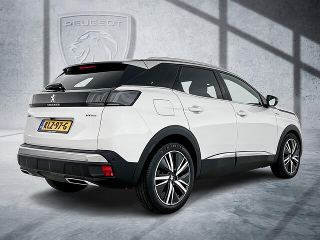 Peugeot 3008 Hybrid 225 pk Automaat GT | Rijklaar | Adaptive Cruise | Focal Audio | Leder |